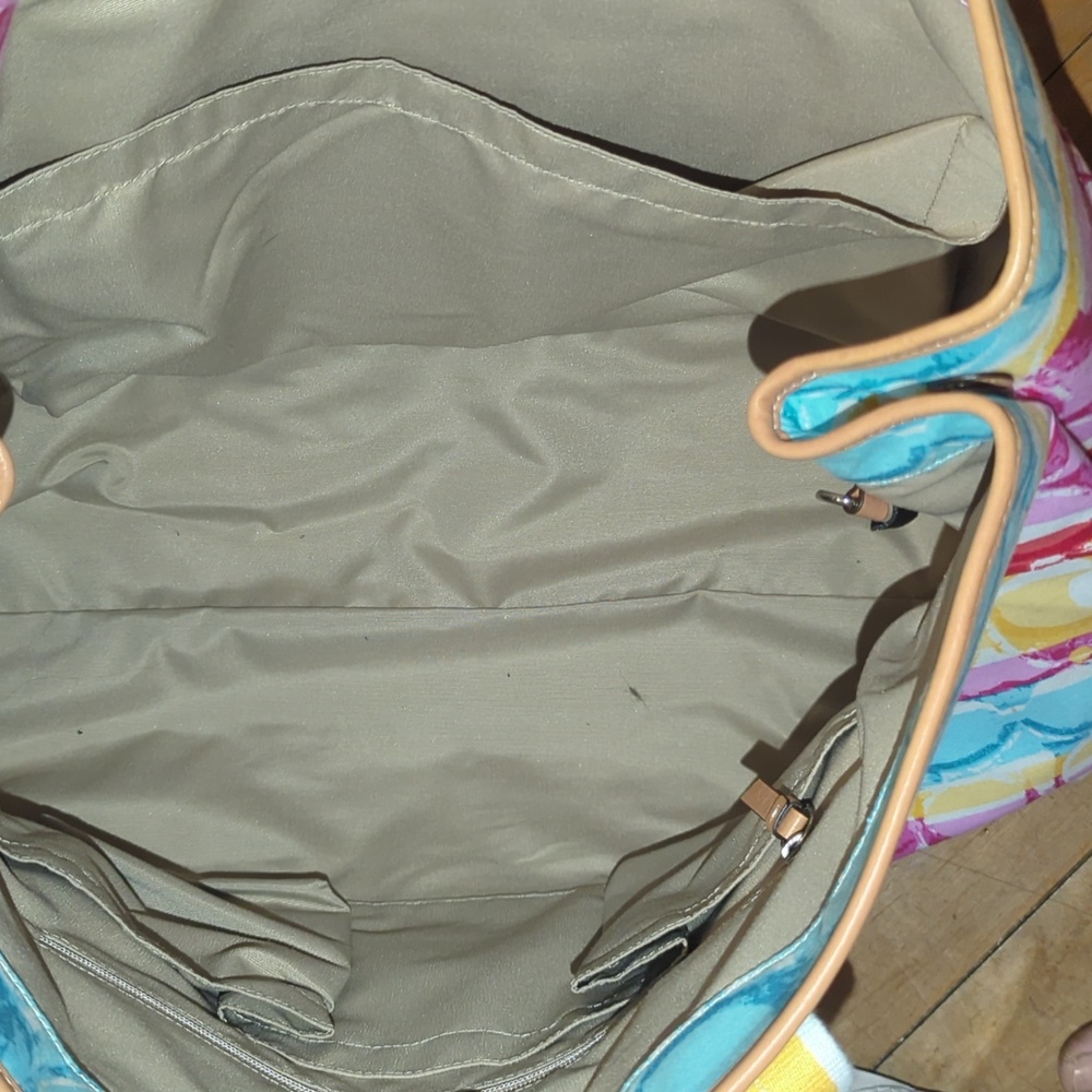 Large Colorful COACH tote Bag.   Excellent - Picture 7 of 7